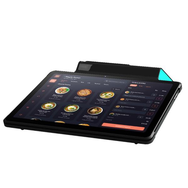 Wireless Tablet POS 11 Inch Menu Ordering System Customized  With 80mm Printer