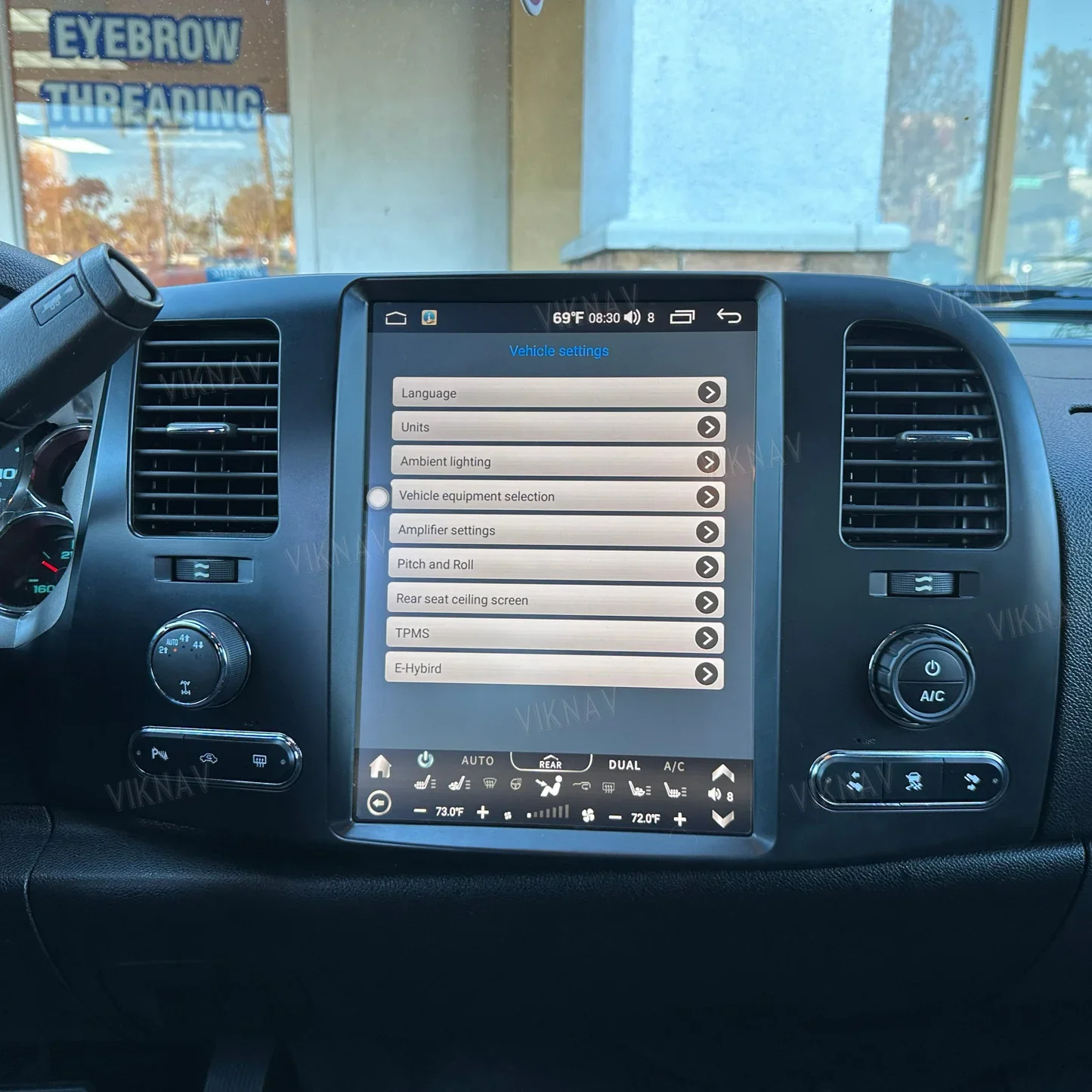 Viknav Car radio For Chevrolet Silverado GMC 2007 - 2013 Vertical Screen 12.1 INCH Car Stereo DVD player GPS Navigation