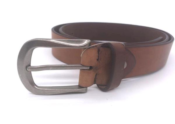 Men's Classic Leather Jeans Belt Custom Man Casual Dress Belt