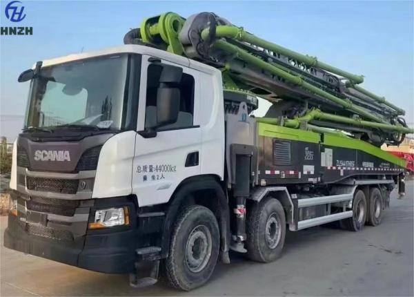 Used Zoomlion Concrete Pump Truck ZLJ5540THBSF 67X-6RZ Manufactured In 2021 Heavy Construction Equipment In Dubai