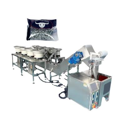 High Speed Intelligent Vibration Plate Screw Packaging Machine For Screw Nut