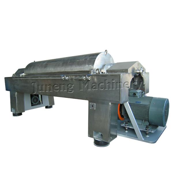 Óleo horizontal de aço inoxidável do centrifugador do filtro da vida útil longa que faz a máquina