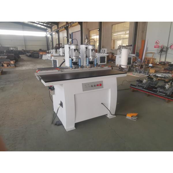 Max. Drilling Diameter 50mm Cabinet Double Two Heads Wooden Door Hinge Boring Machine