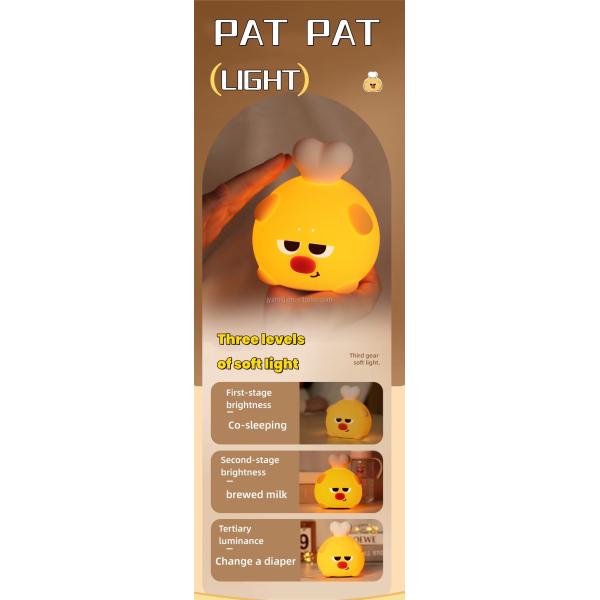 10.6*10.8*11.7cm Милый животный Ночной свет Современный подвесный свет Для детского сна