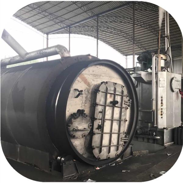 45% Oil Yield Waste Tire Pyrolysis Meeting Customers' Demand for Fuel Oil Production