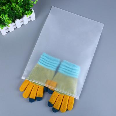 PEVA sacs à fermeture à glissière en plastique congelé pour les emballages de sous-vêtements
