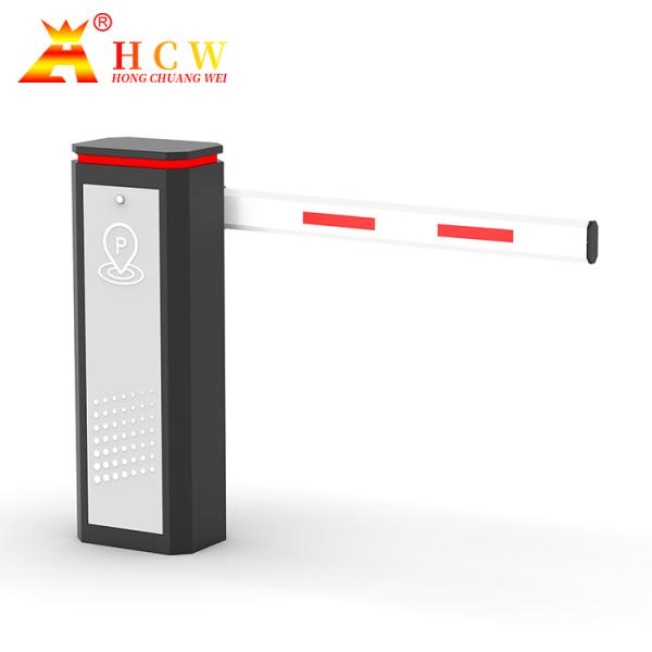 HCW CW243 DC Brushless Automatic Barrier Gate with Traffic Light for Parking Lot Access Control