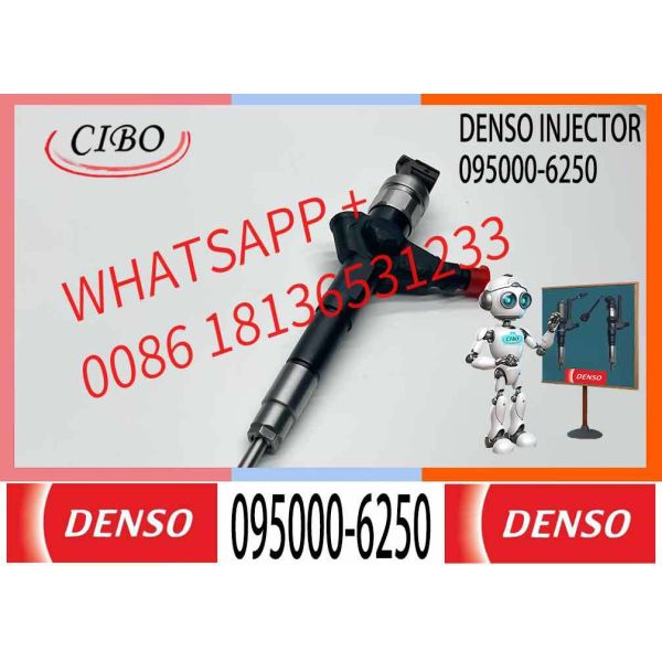 16600-EB70A Common Rail Injector 095000-6250 for Nissan YD25 Navara D22 D40 & Pathfinder R50 2006 up 2.5L YD25DDTI 16600-EB70B