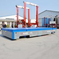 Chariot de transfert de batterie sans piste Transporteur d'usine Chariot de transfert lourd
