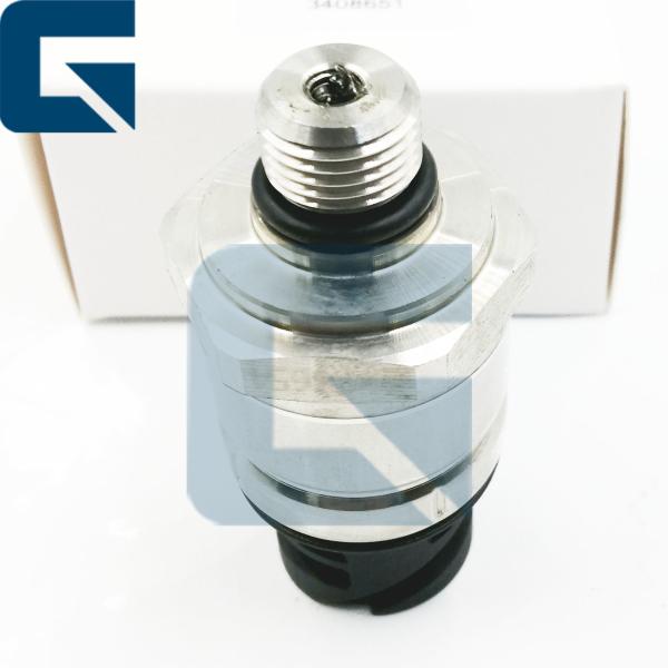 3408651 Sensor de presión de excavadora para el motor QSK38
