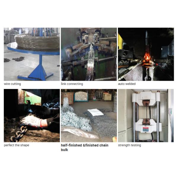 Сварная цепь морской фендер стальной прямой подъем короткой ссылки цепь японский стандарт