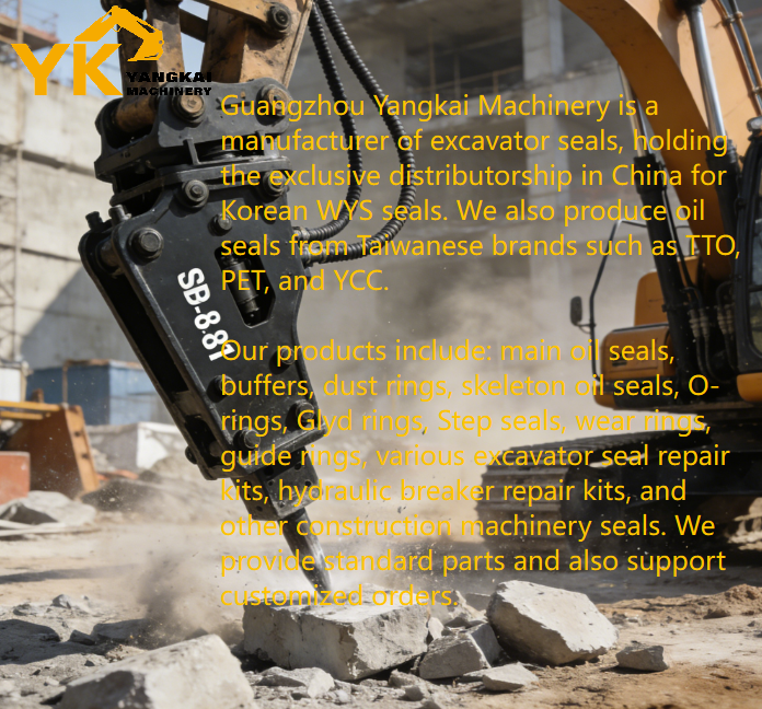 SB-81 Hydraulic Breaker Sealing Sleeve: A Long-Lasting Sealing Solution for Hydraulic Breakers
