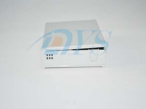 Aluminium FC 24Ports Fiber Optic Adapter Wall Mount Termination Box 19