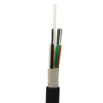 Aerial GYFTY Outdoor Fiber Optic Cable 6 8 12 24 48 Core Wood DRUM Package