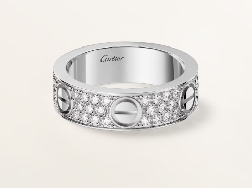 LOVE RING, CLASSIC MODEL, PAVED