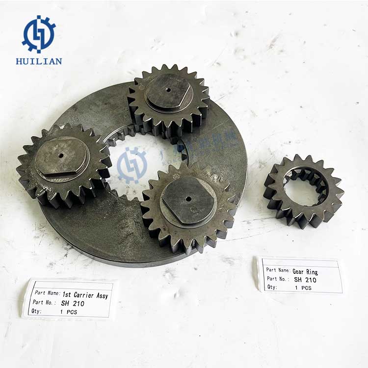 Excavator Swing Motor Planetary Carrier Assy 1st And 2nd Carrier Assy For SH210 SH200