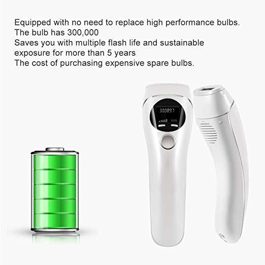 Painless Mini Hair Removal Machine Home Laser Hair Removal Systems 499000 Times