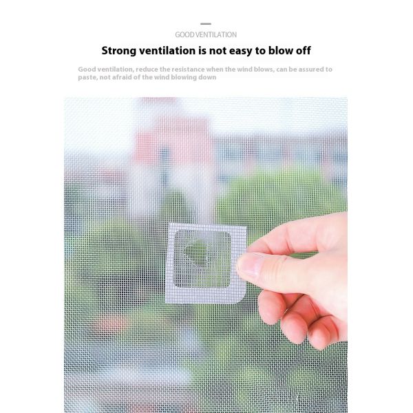 Self-Adhesive Household Anti-Mosquito Screen Window Repair Patch Drain Outlet Screen Patching Subsidy Adhesive Paper & Film