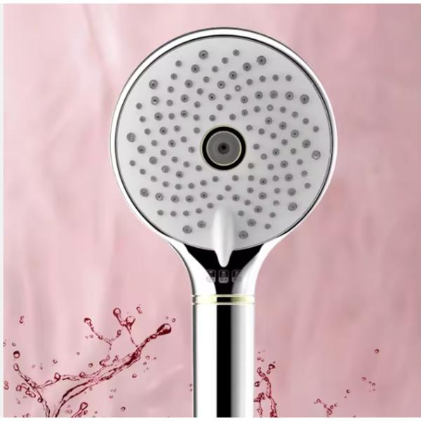 18L/min Water flow Three Function Abs Plastic Hand Shower Head For Bath/Shower Mixer