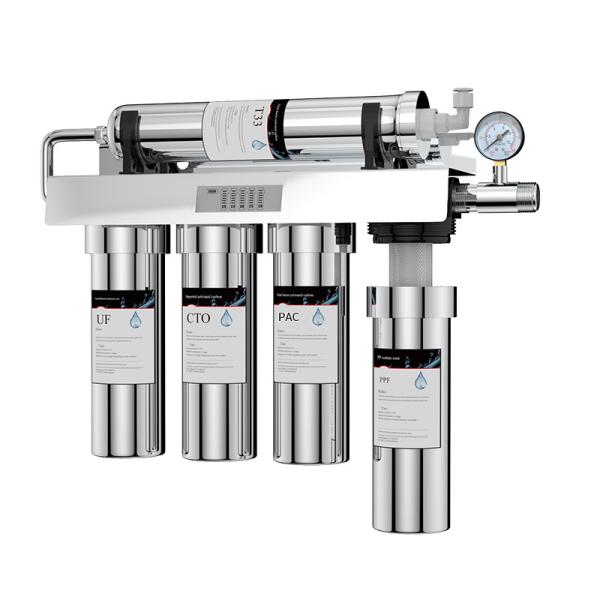 Stainless Steel 5 Stages Water Filter Household UF Drink Tap Water Purifier