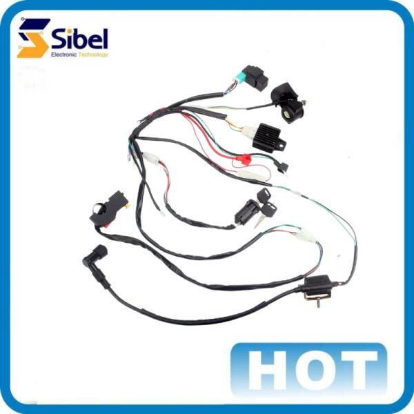OEM supplier customized Automotive Flat Ribbon Cable assembly Molex vh xh jst electronic connector wiring harness