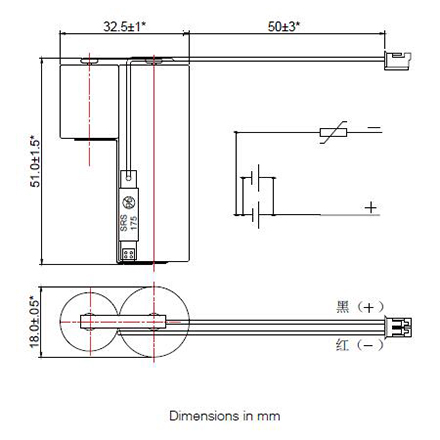 Li-SOCL2 Batteries  Catalogue(图4) Пакет клетки батареи Li-Socl2 конденсатора гибридного ИМПа ульс ER17505+1520 супер