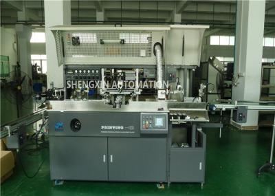 Máquina de impressão automática da tela de seda da garrafa plástica com secador do ar/cura UV