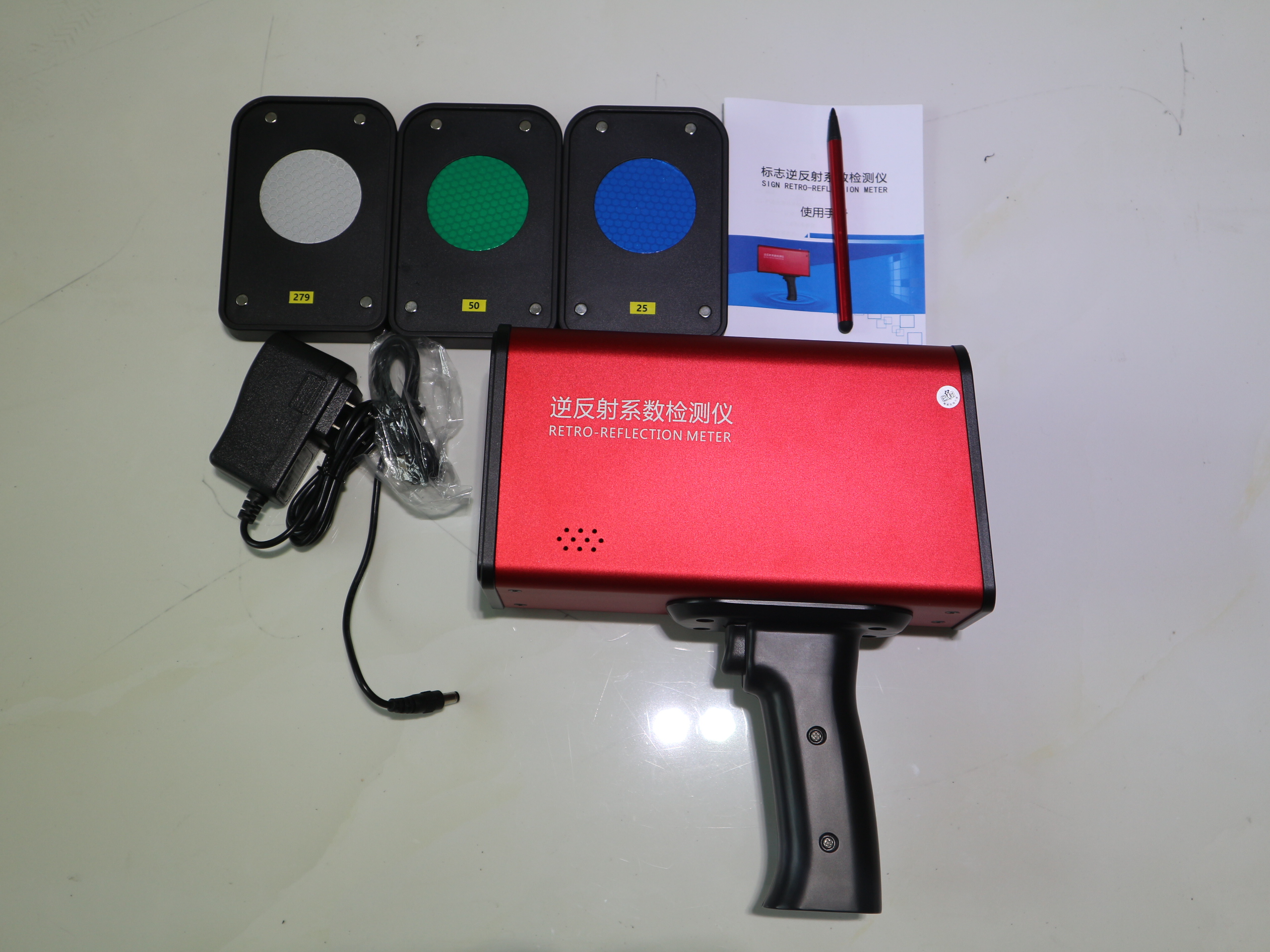 DC 8.4V 8GB 3500mAh Retroreflectometer для экрана касания дорожных разметок