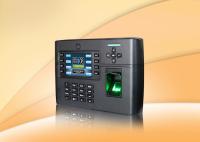 Sistema interno da máquina do comparecimento do polegar da câmera usando a impressão digital com multi alarme