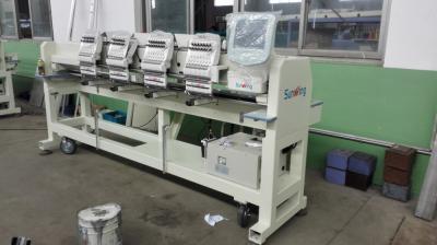 Computerized 4 Head Embroidery Machine , Hat Embroidery Machine Max Speed 850 RPM