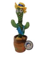 Disque parlant de chant de danse de Sunny Cactus Electronic Plush Toy pour des enfants