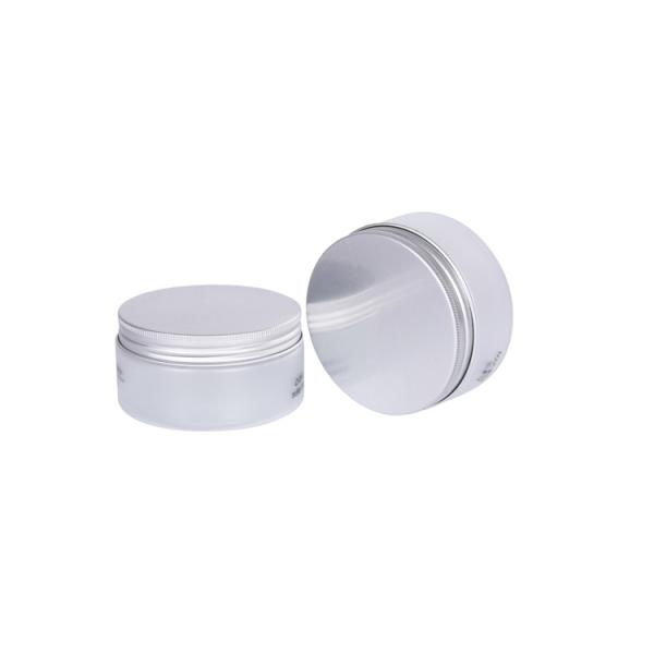 Широкоуточная PET Увлажнитель для тела 200 мл Косметический крем для тела Банки с алюминиевой крышкой для волос