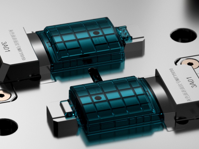 OEM / ODM: Cold Runner Injection Molding & Transparent Medical Instrument Cover (1*2) No.23670