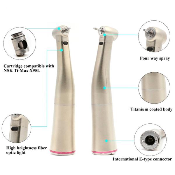 NSK E-Type Dental Turbine Handpiece Burshless Low Speed Fiber Optic Inner