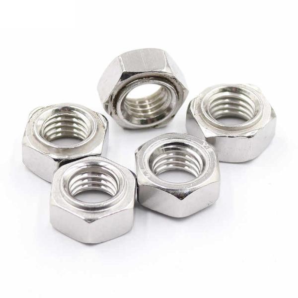 Durable Hexagon Head Nut 1/4 Inch Zinc Plated Nut Grade 4.8 2B Thread Class