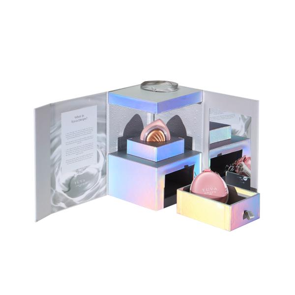 Premium All In One Custom Makeup Subscription Box Cosmetic Cardboard Boxes