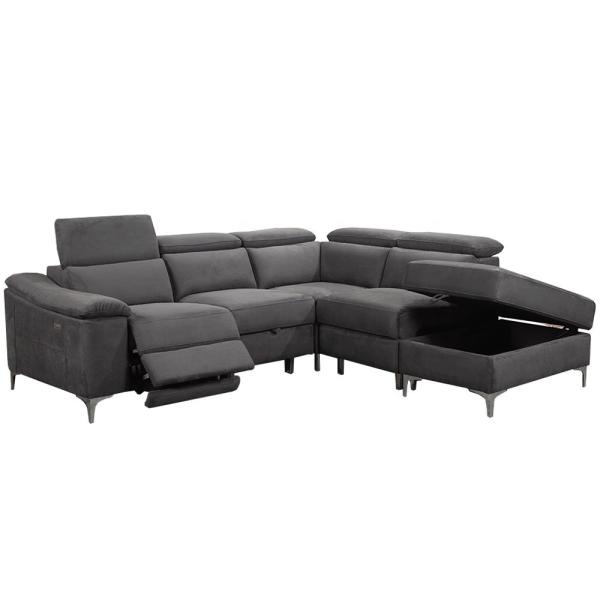 Foldable 3 Seater Electric Recliner Sofa Bed Multifunctional Practical