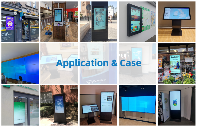 32 Inch LCD Display Wall Mount Self Ordering Kiosk with 3-Year Warranty for Fast Food and Retail