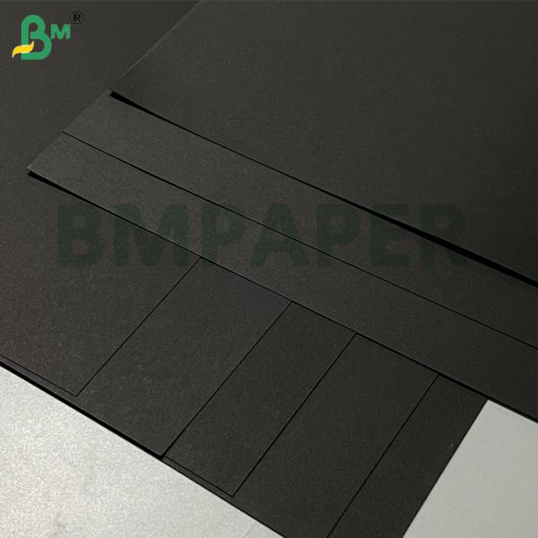 80gsm Wood Pulp Double Side Black DIY Luxury Packaging Kraft Paper