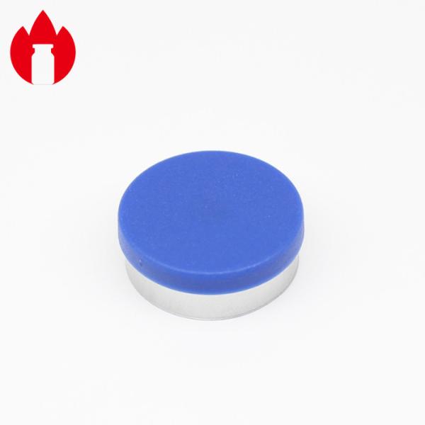 20mm Aluminium Plastic Crimp Cap , Pharmaceutical Vial Cap