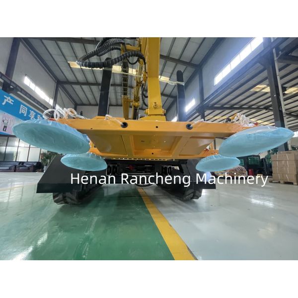 Solar Panel Installation Machine/Equipment To Install Solar Panels Semi-Autonomous Vehicle Helps Lift Solar Panels