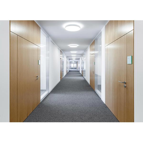 3mm Thickness Aluminum Frame Solid All Steel Office Partition Wall For Commercial Room Customized Size Fire Protection