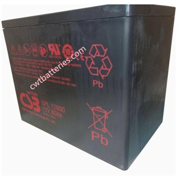 CSB GPL121000 Piles VRLA au plomb acide scellées 12V 100AH personnalisées