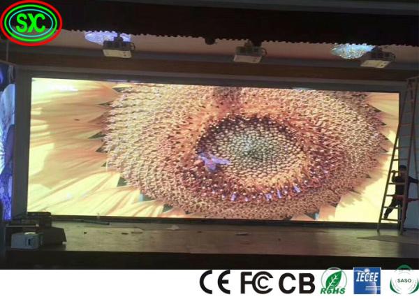 P3.91 Indoor stage full color rental led display high-end die casting aluminum cabinet background screen stage led screen