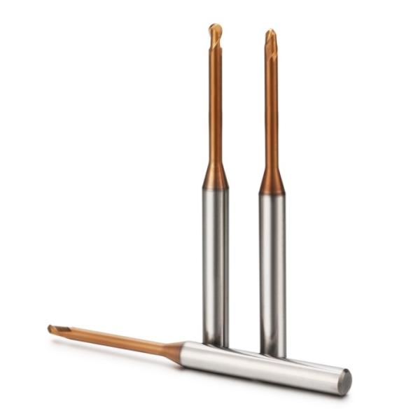 HRC60 Precision Miniature CNC Cutters Deep Groove Tungsten Carbide End Mill Long Neck Fraise For Metal
