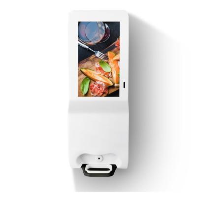 3000ml Auto Hand Sanitizer Digital Signage Automatic Dispenser Hand Sanitizing LCD Digital Screen Advertising Player