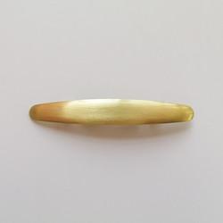 Pony Tail Gold Metal Geometric Hair Clips Spring Pins Korea Women  10.5x1.5cm