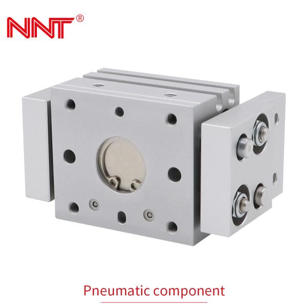 Wide Pneumatic Clamp Cylinders Piston Rod Design 20-200mm Opening / Closing Stroke