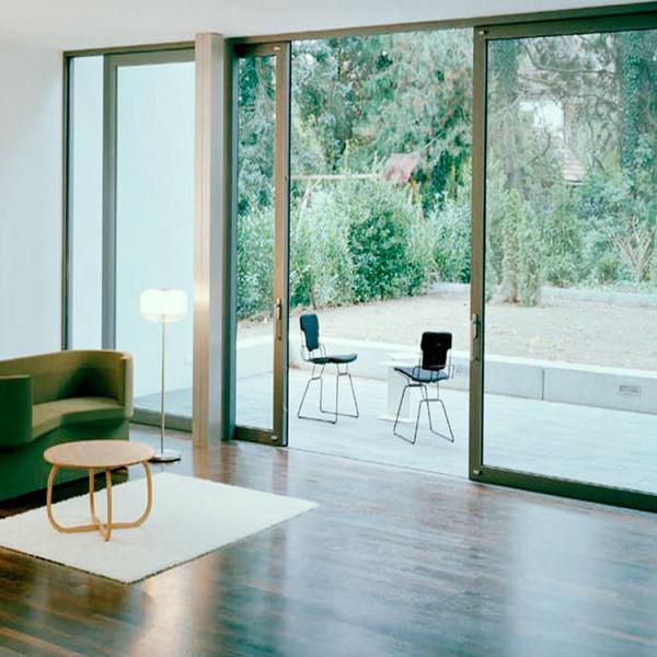 Puertas correderas de aluminio de gran tamaño de trabajo pesado
