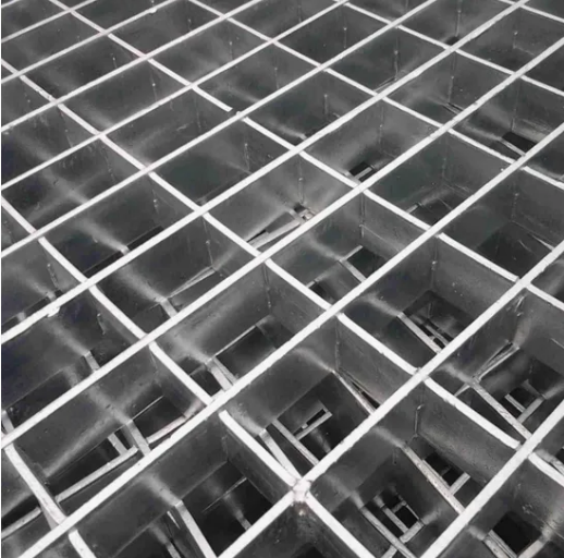 Press Welded High Strength Steel Bar Grating for Heavy Duty Applications with Robust Structure
